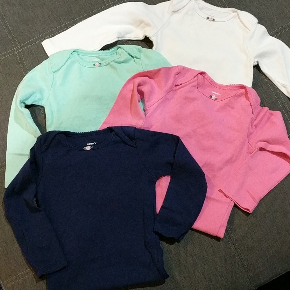 4 piece long sleeve onsies